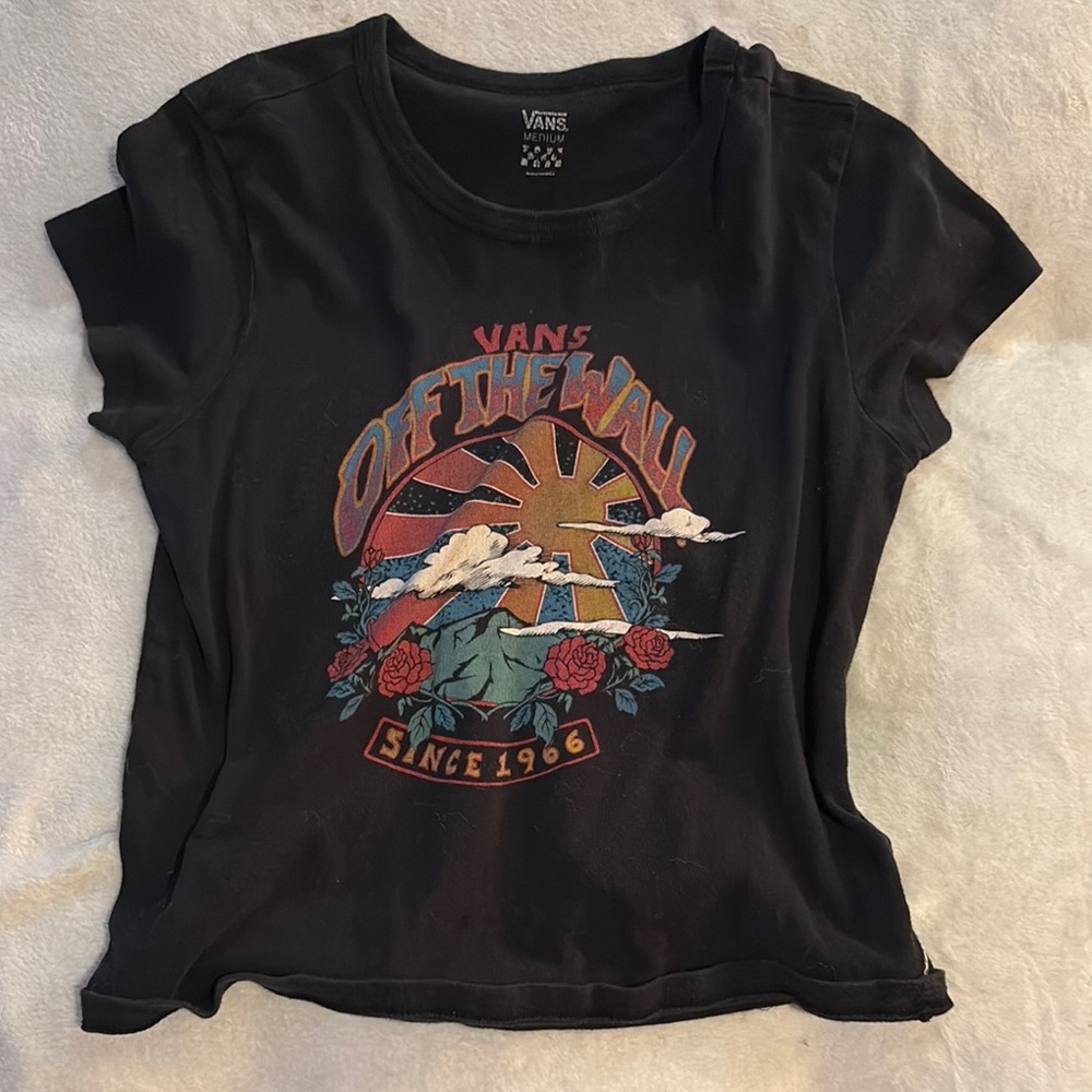 Vans Black Graphic Tee